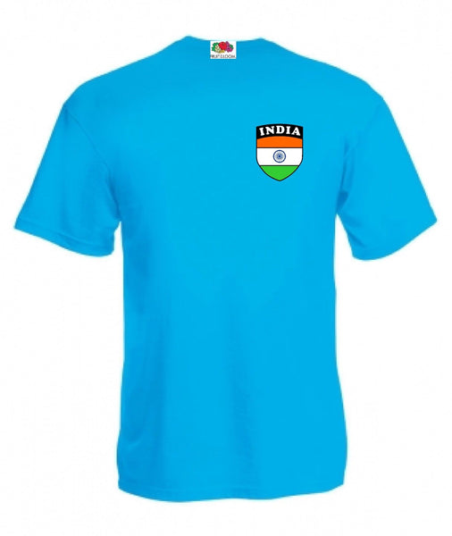 Kids India Indian Cricket Style supporters T-shirt